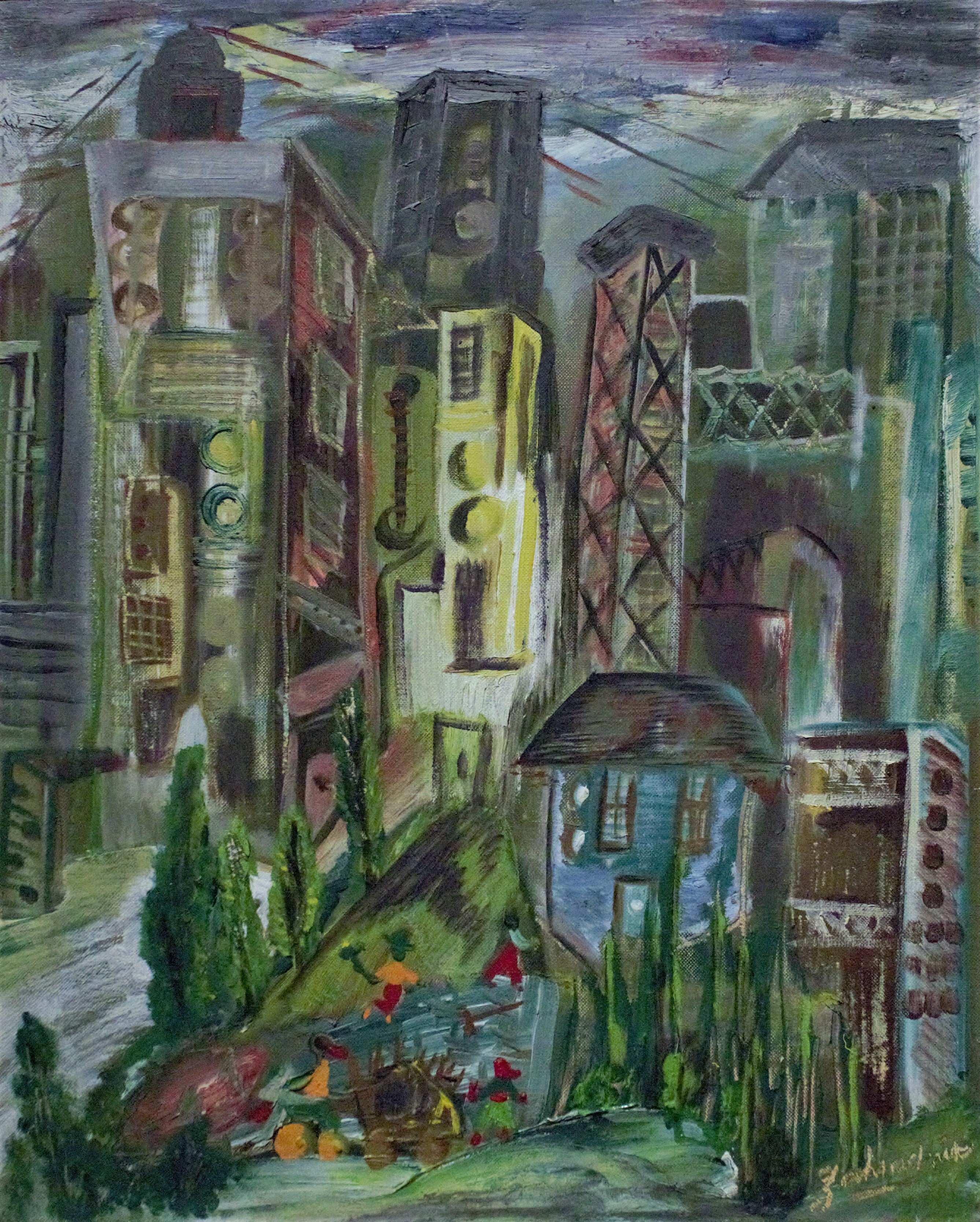 “Cityscape,” by Gordon Zahradnik