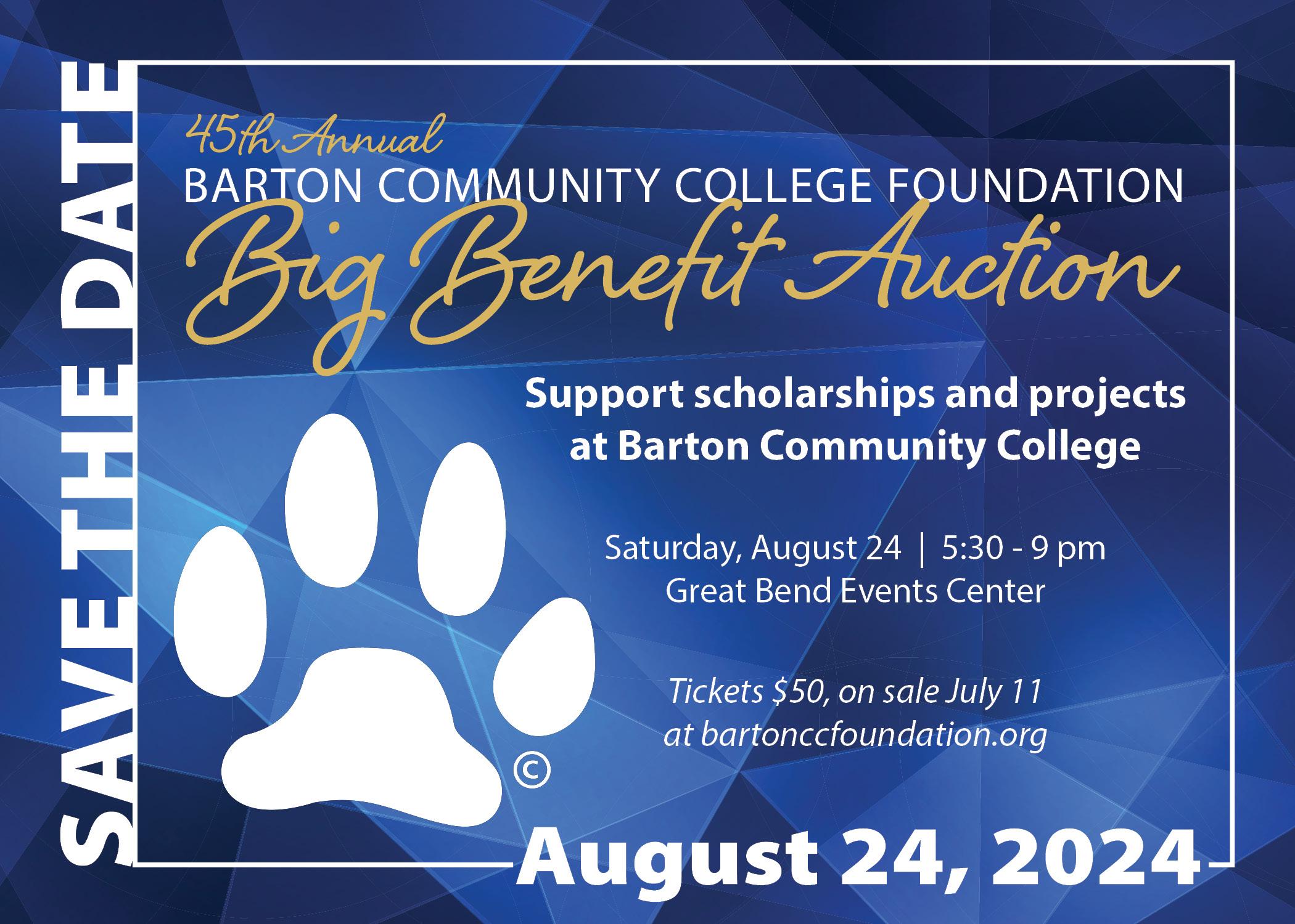 Invite to the Big Benefit Auction